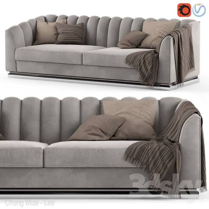 Textures Lotus Modern Sofa