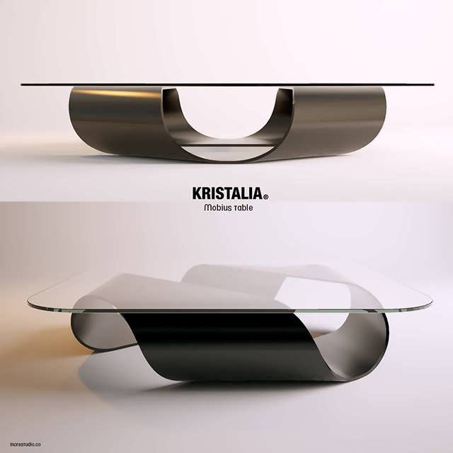 Mobius table Kristalia