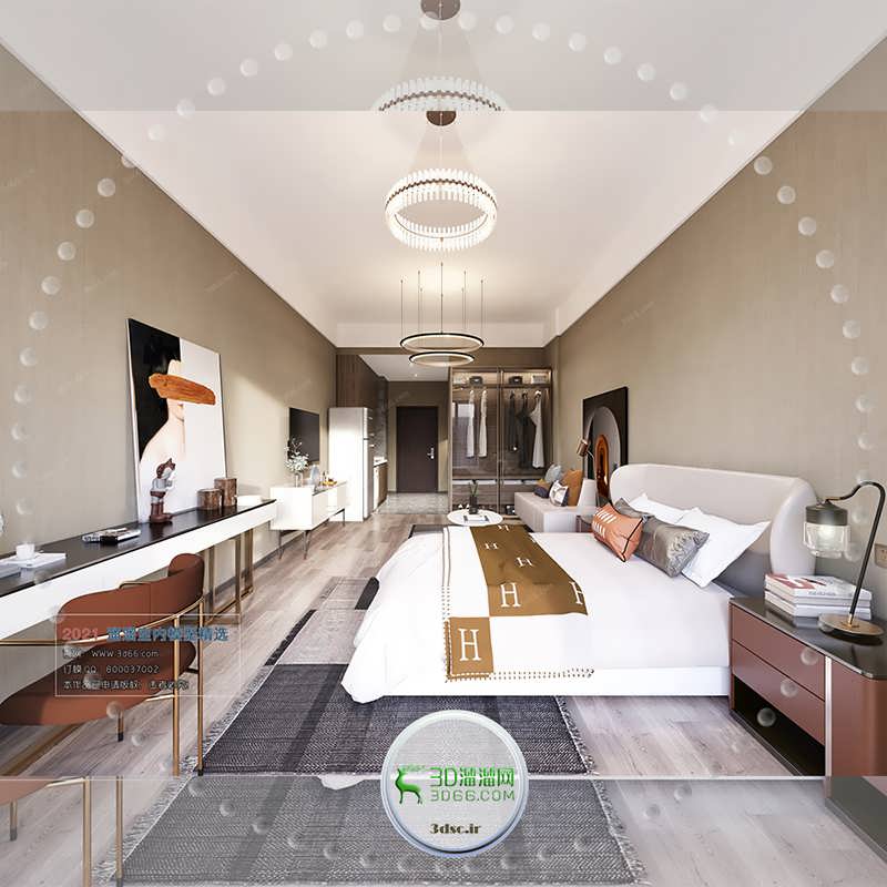 A001 HotelSuite Modern Vray 2021
