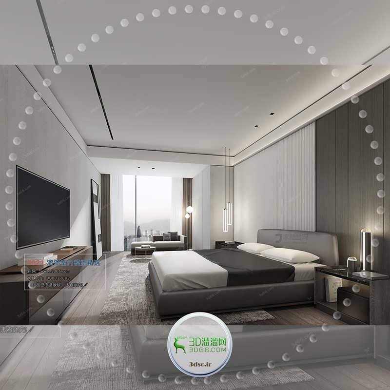 A004 HotelSuite Modern Vray 2021