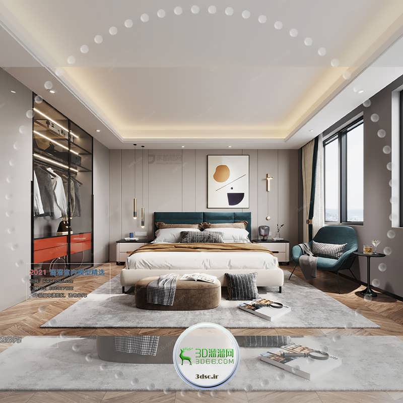 A035 Bedroom Modern Corona 2021