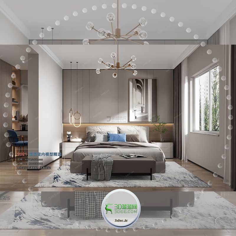 A079 Bedroom Modern Corona 2021