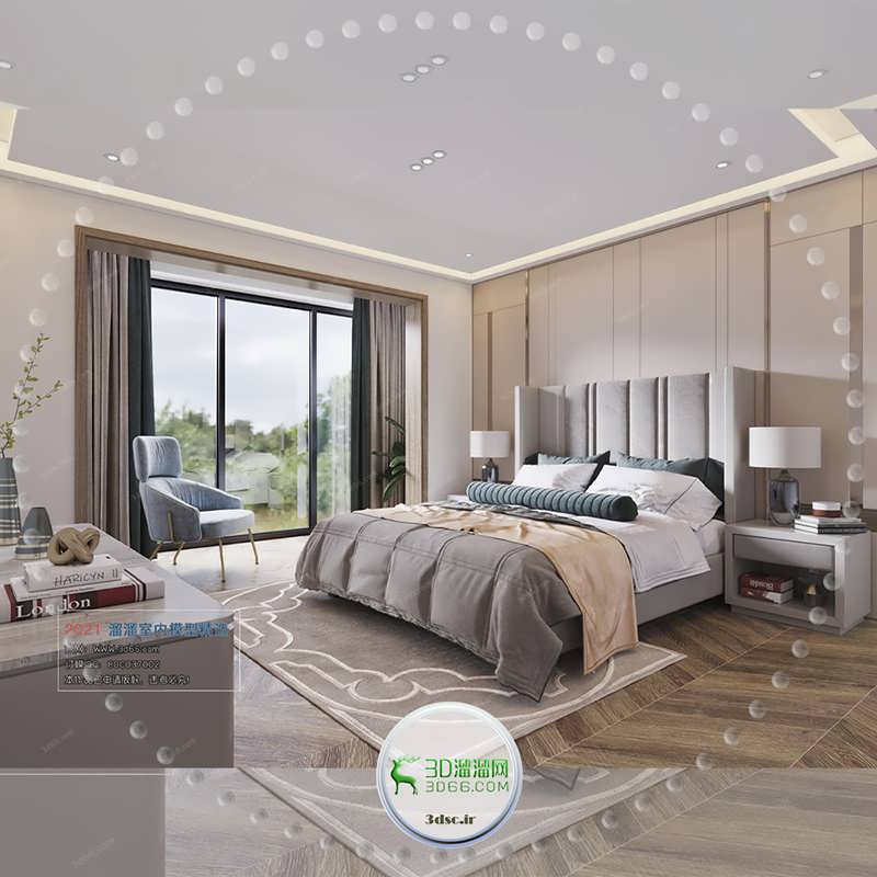 A107 Bedroom Modern Corona 2021