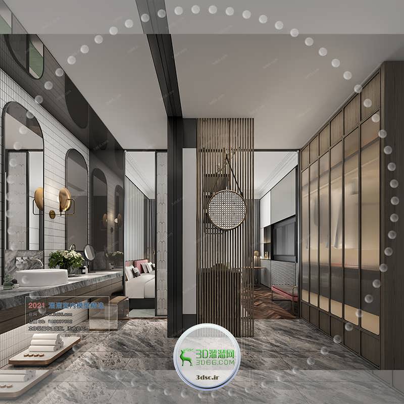 C002 HotelSuite Chinese Vray 2021