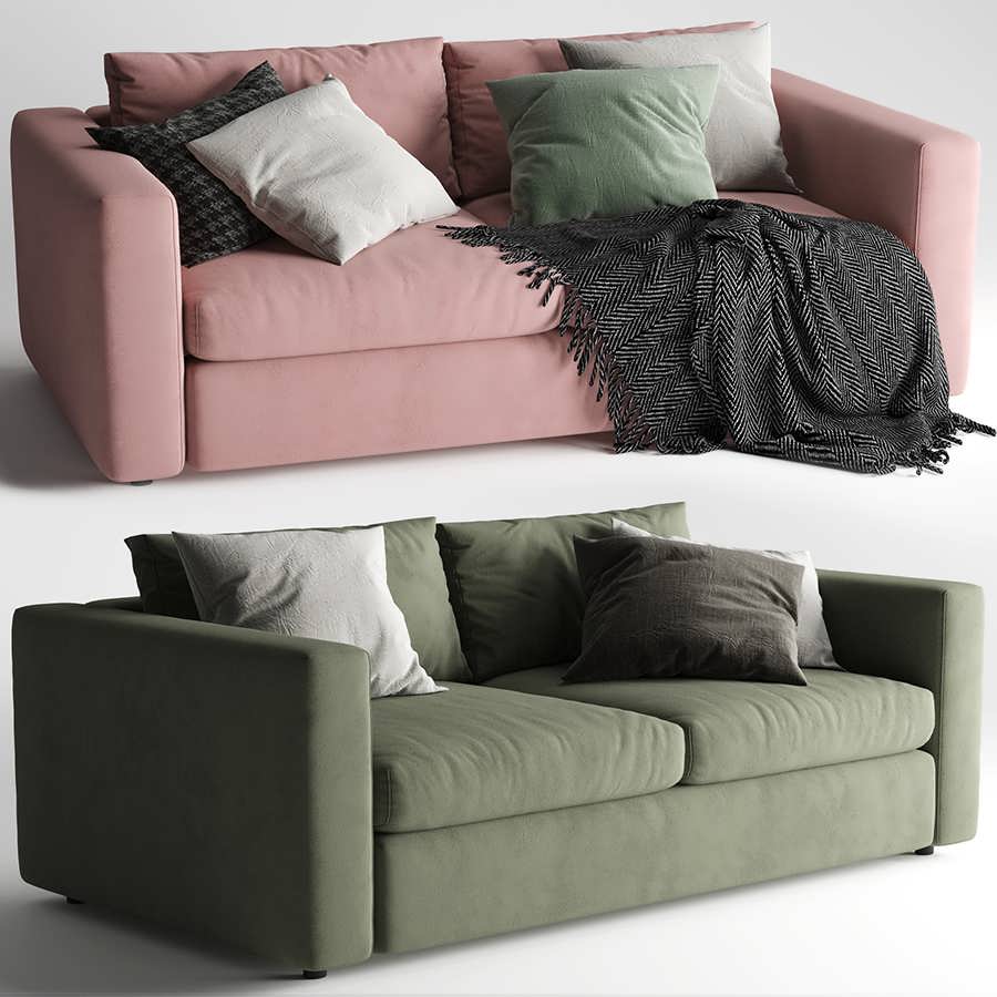 3dsky pro Ikea Vimle Sofa 2 Seats 3D Model