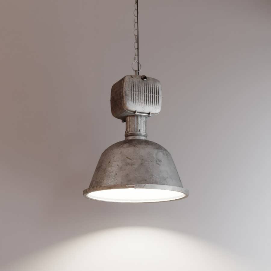 3dsky pro Industrial Lamp Bey By Sklum 3D Model