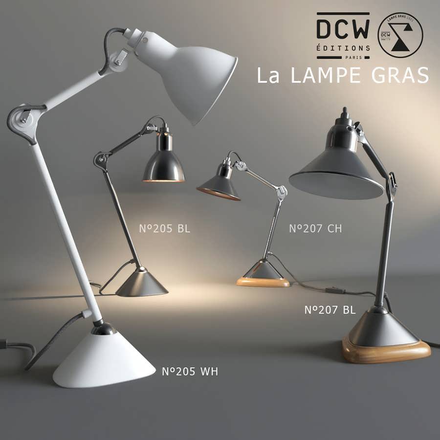 3dsky pro La Lampe Gras 3D Model