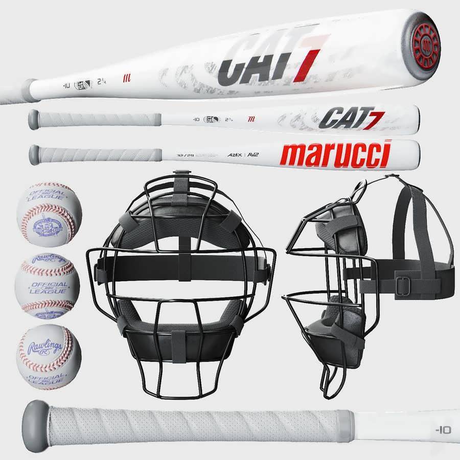 3dsky pro Marucci Mcbc7 Cat7 Bbcor Baseball Bat 3D Model