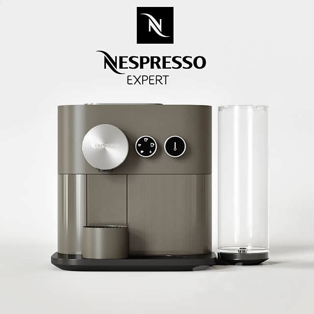 3dsky Kitchen Coffee Machine Nespresso Expert 3D Model