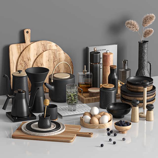 3dsky Kitchen Kitchen Accessories 007 3D Model