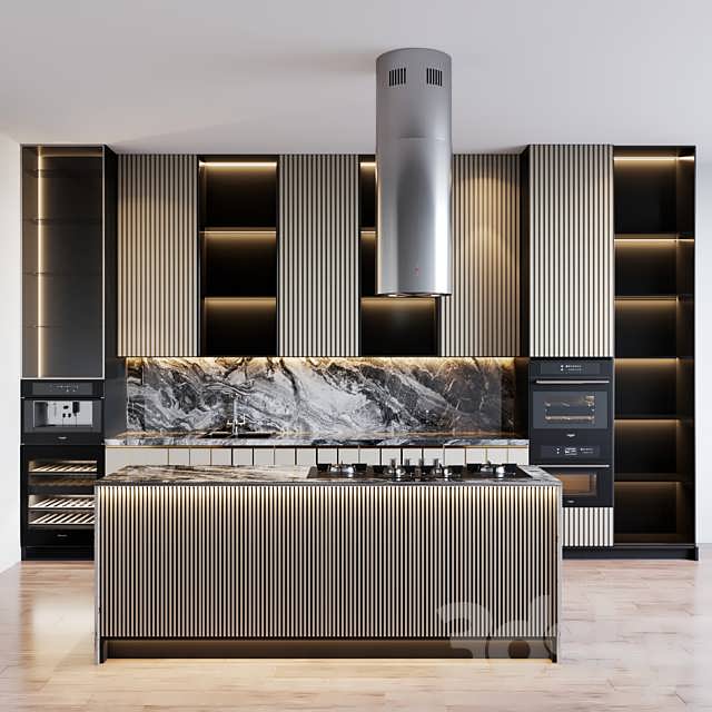 3dsky Kitchen Kitchen Modern 24 3D Model