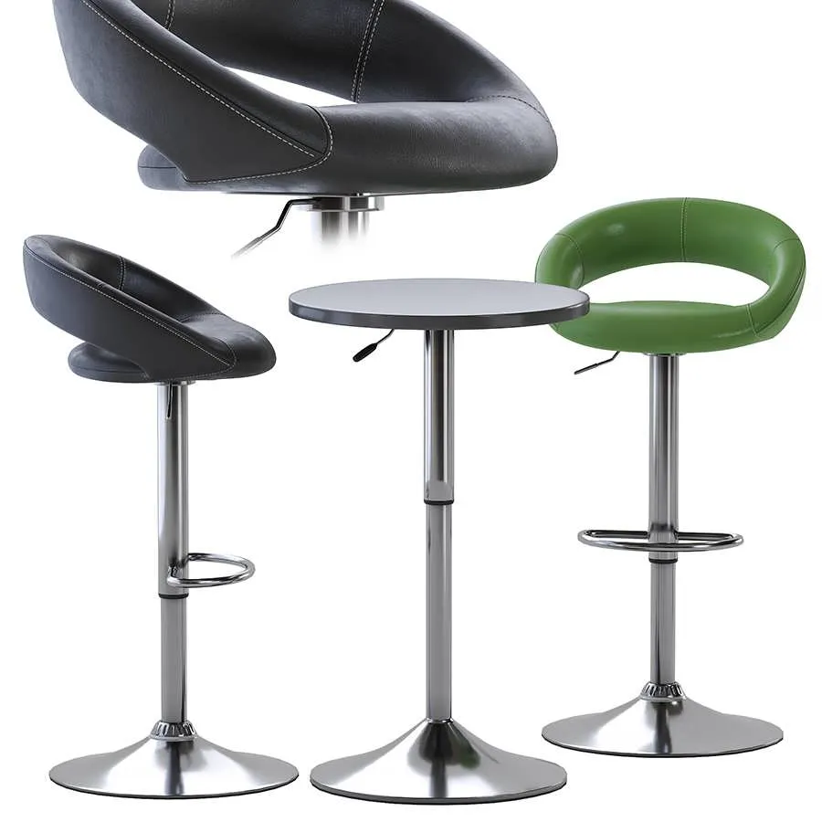 3dSky Bar Stool Jysk Heiki 3D Object