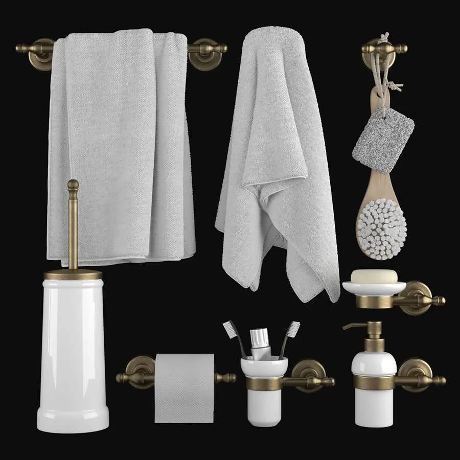 3dSky Bathroom Accessories Migliore Mirella 3D Object