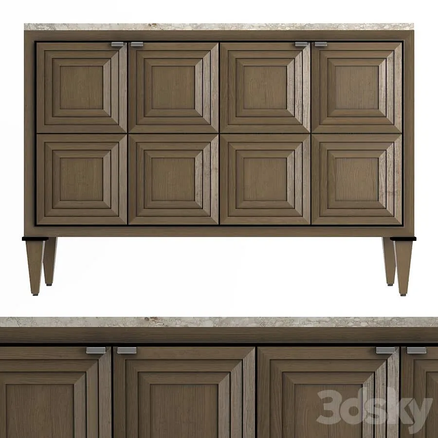 3dSky Chest Of Drawers Lexington Domaine 3D Object