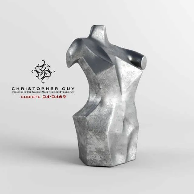 3dSky Christopher Guy Cubiste 04-0469 Cg 3D Object