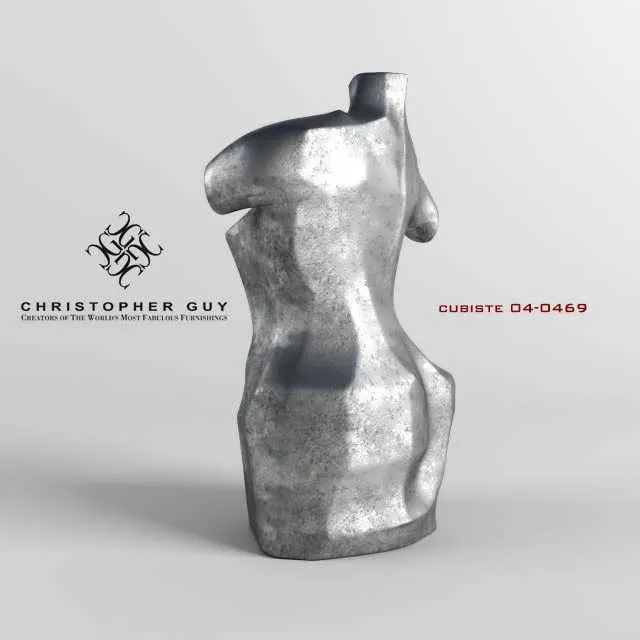 مجسمه Christopher Guy مدل Cubiste برای طراحی لوکس