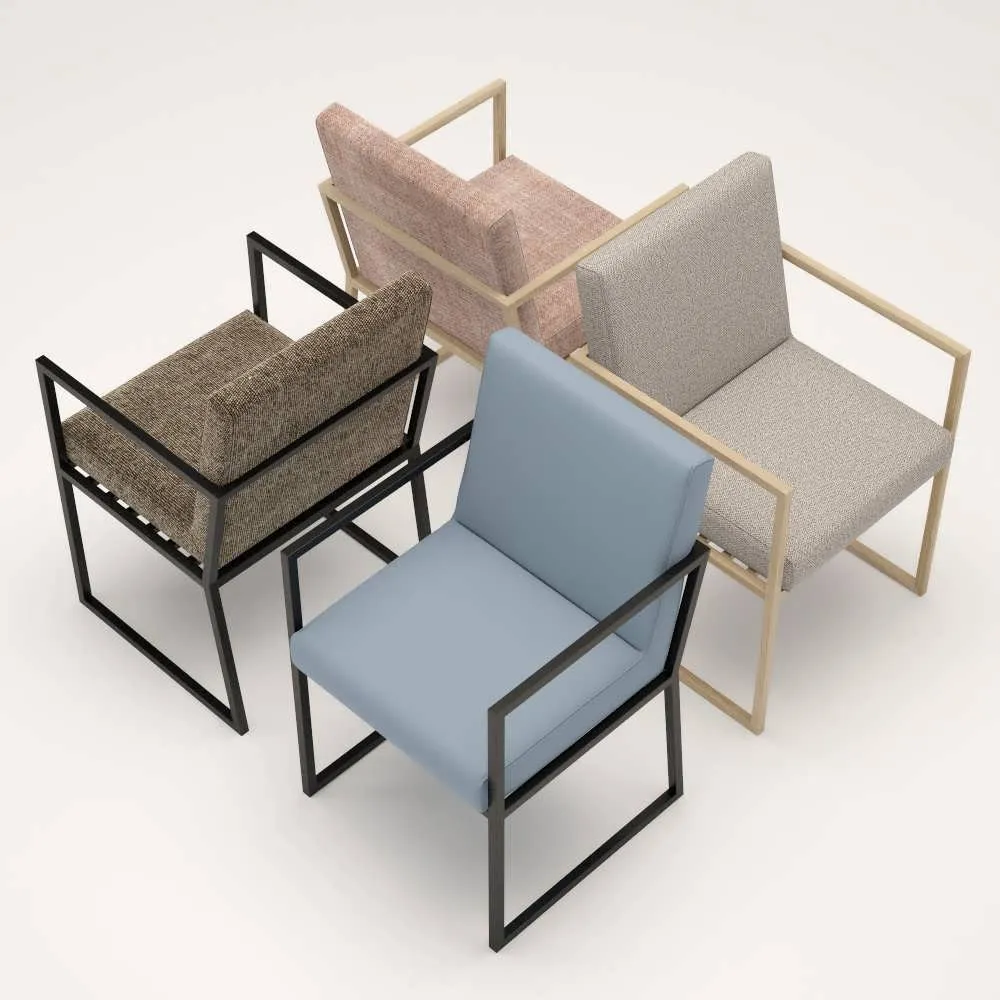 میز و صندلی سه بعدی Ligne Roset برای دکوراسیون داخلی مدرن