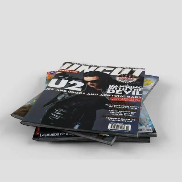 3dSky Magazines Set 3D Object