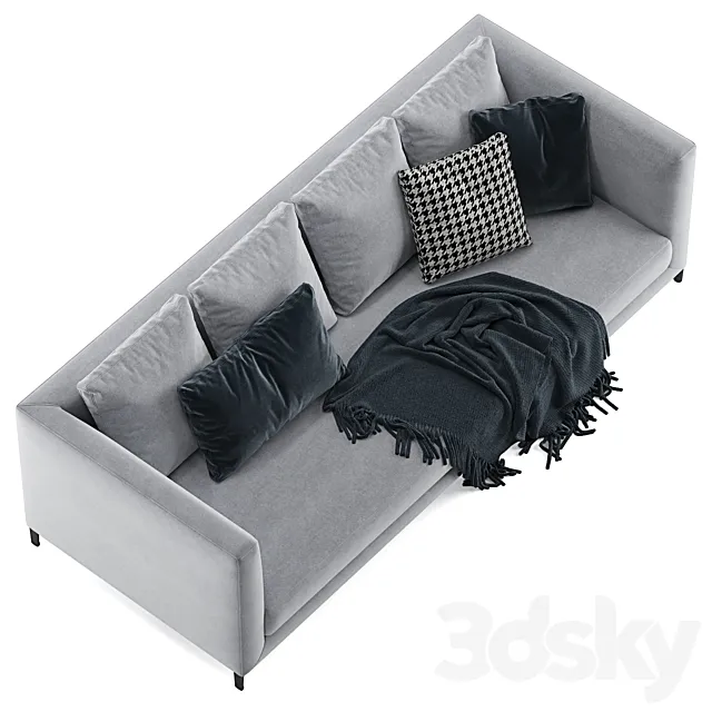 مبل شیک Minotti Allen مناسب فضاهای لاکچری و طراحی مدرن.