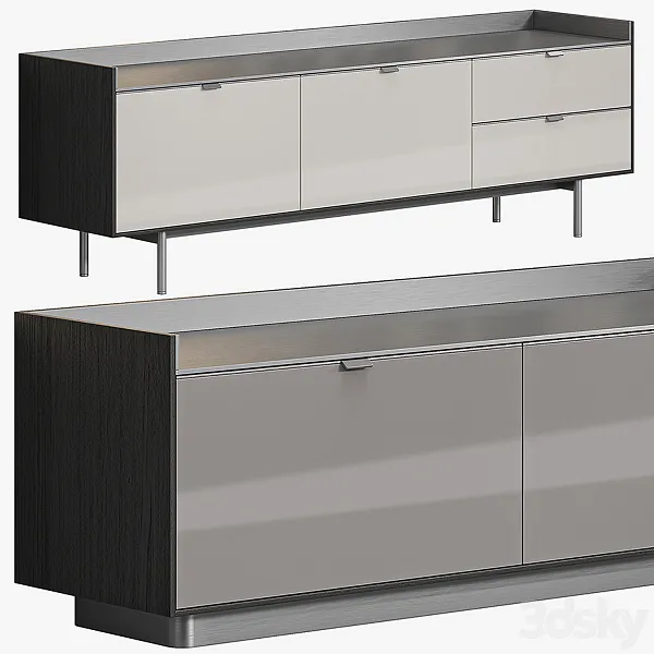 کنسول ناهارخوری Minotti Darren برای دکوراسیون داخلی لوکس.