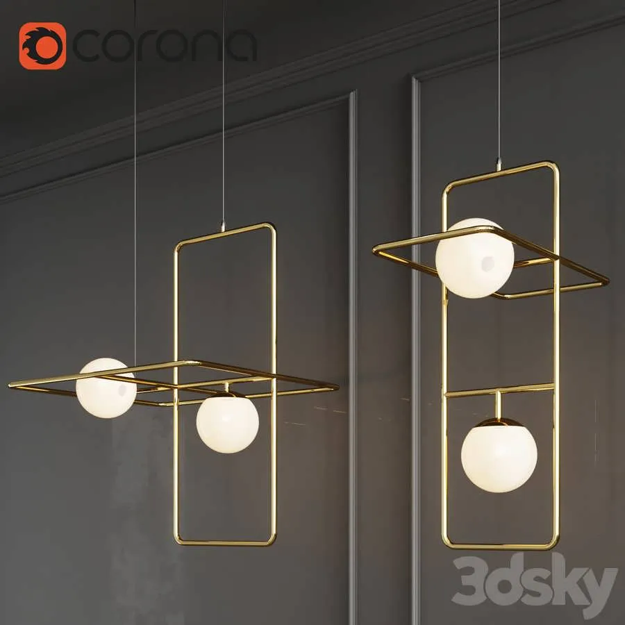 3dSky Midea Lamp In The Online Store Romatti 3D Object