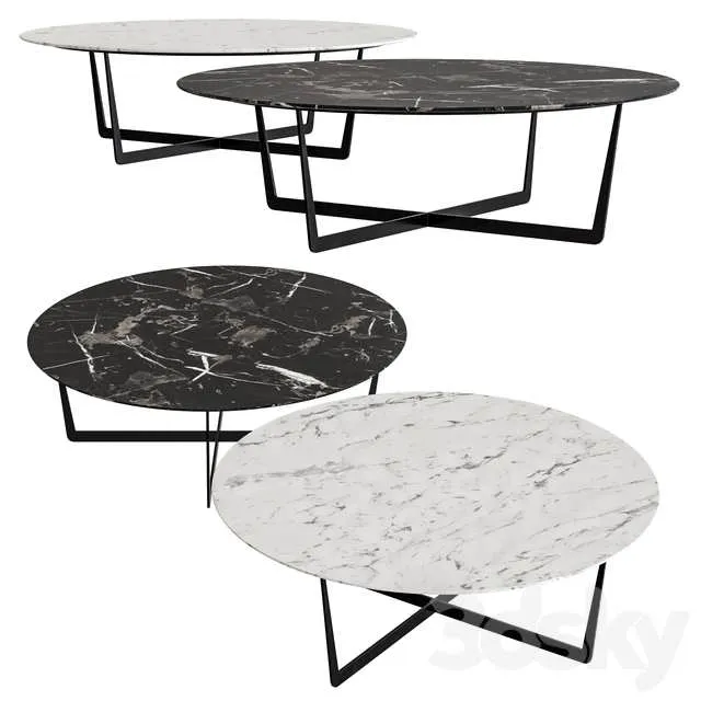 3dSky Nv Gallery Bexter Coffee Tables 3D Object