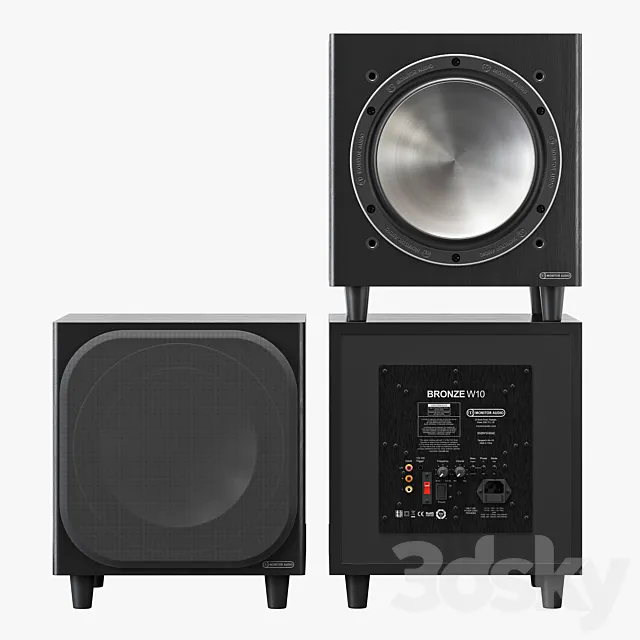 مدل اسپیکر Monitor Audio Bronze مناسب طراحی صحنه‌های داخلی.