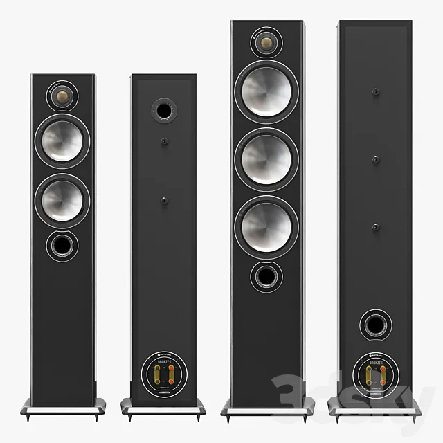 مدل اسپیکر Monitor Audio Bronze مناسب طراحی صحنه‌های داخلی.