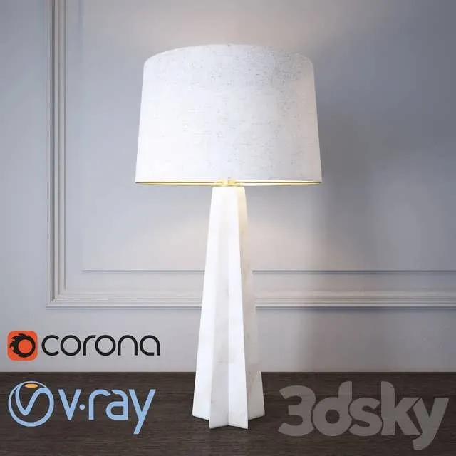 3dSky Regina Andrew Design Star Lamp 3D Object
