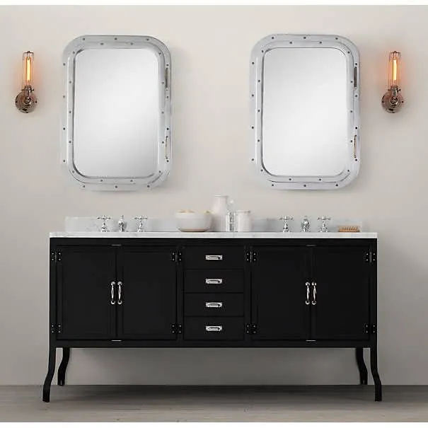 3dSky Restoration Hardware Pharmacy Collection Black 3D Object