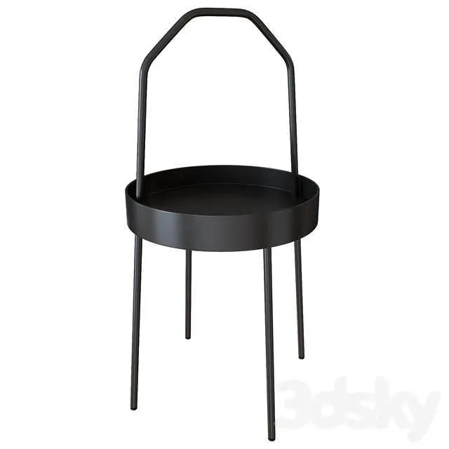 میز جلو مبلی سه بعدی IKEA 001 برای طراحی داخلی مدرن و سالن پذیرایی