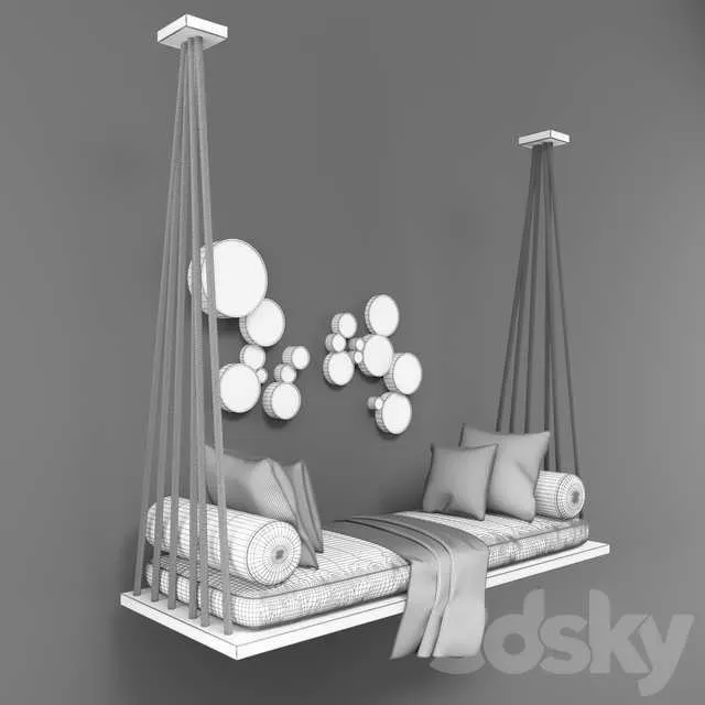 تاب فضای باز سه بعدی برای طراحی حیاط و تراس