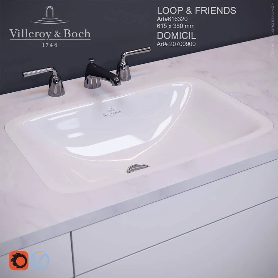 3dSky Villeroy&Boch Loopfriends Domicil 3D Object