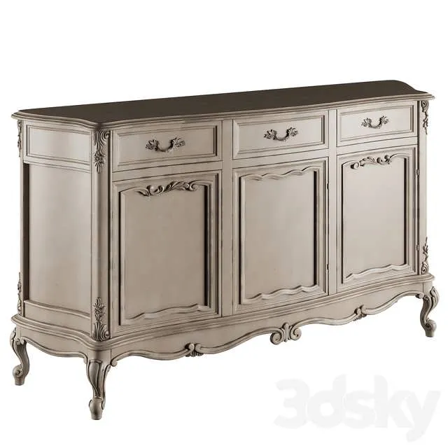 3dSky Vittorio Grifoni 2032 Credenza 3D Object