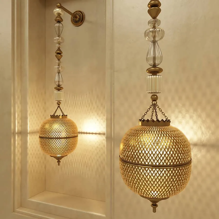 3dSky Wall Lamp Arabic Style 3D Object