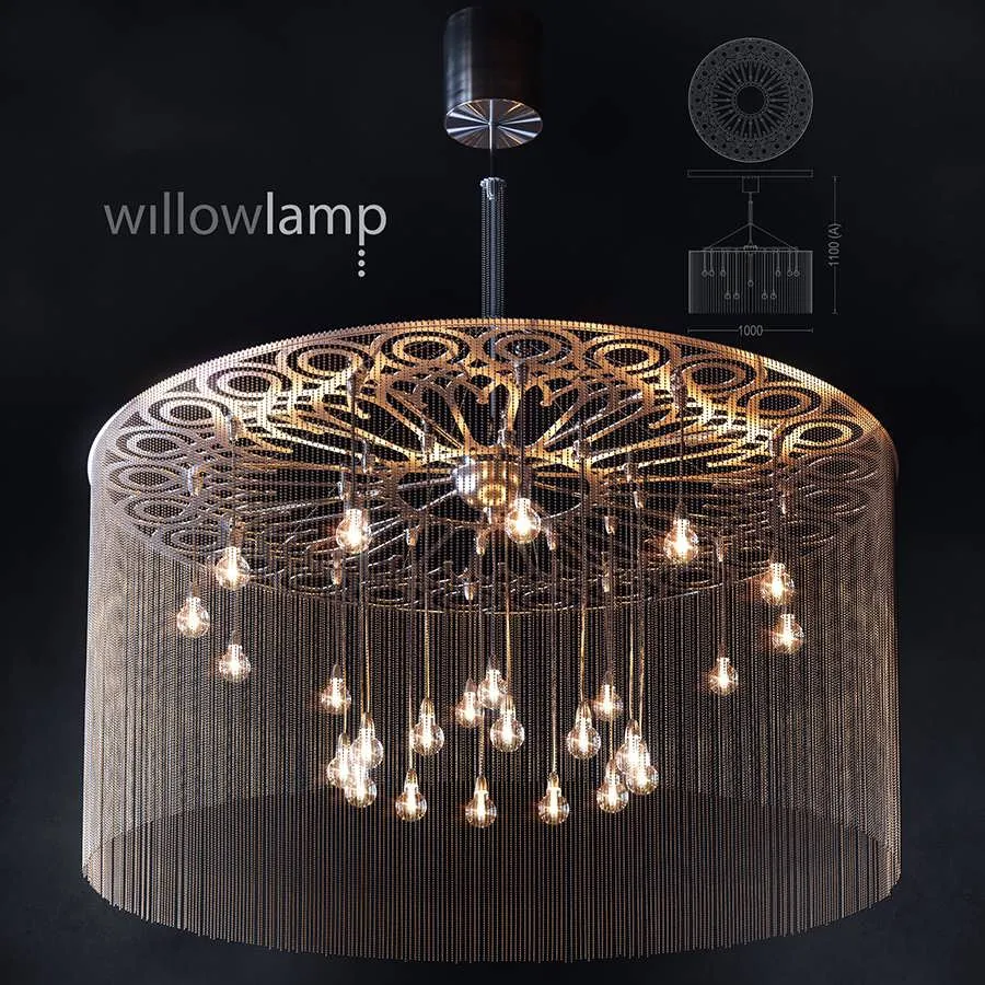 3dSky Willowlamp Ngoma Drum 3D Object